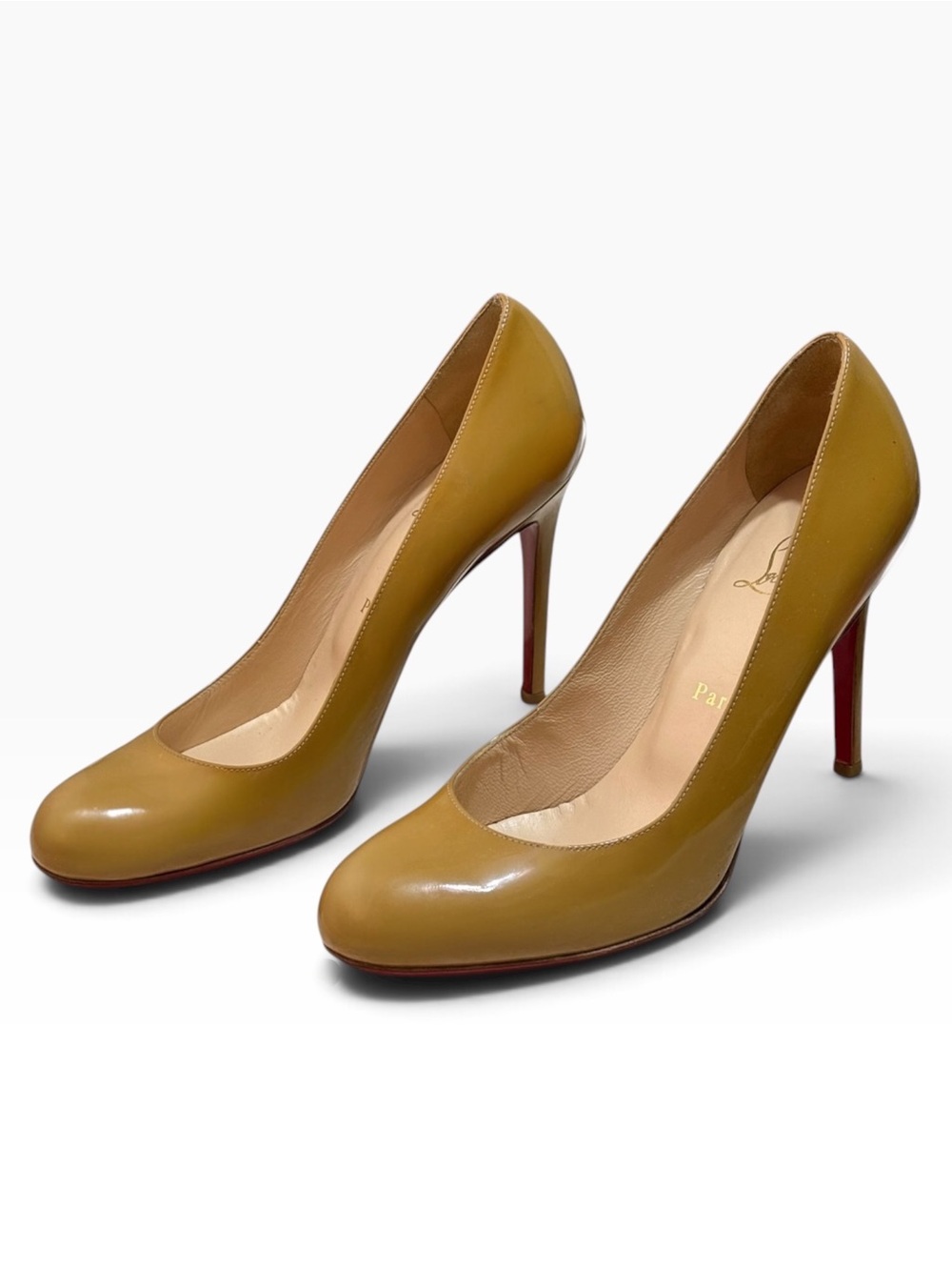 Christian Louboutin Patent Leather Pumps Size 38.5